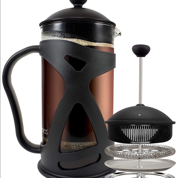 NIB☕️LARGE KONA French Press Yummy 😋 #NeverOpened - Picture 3 of 6